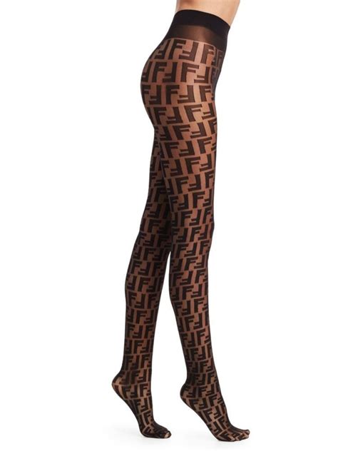 fendi print womens|Fendi print stockings.